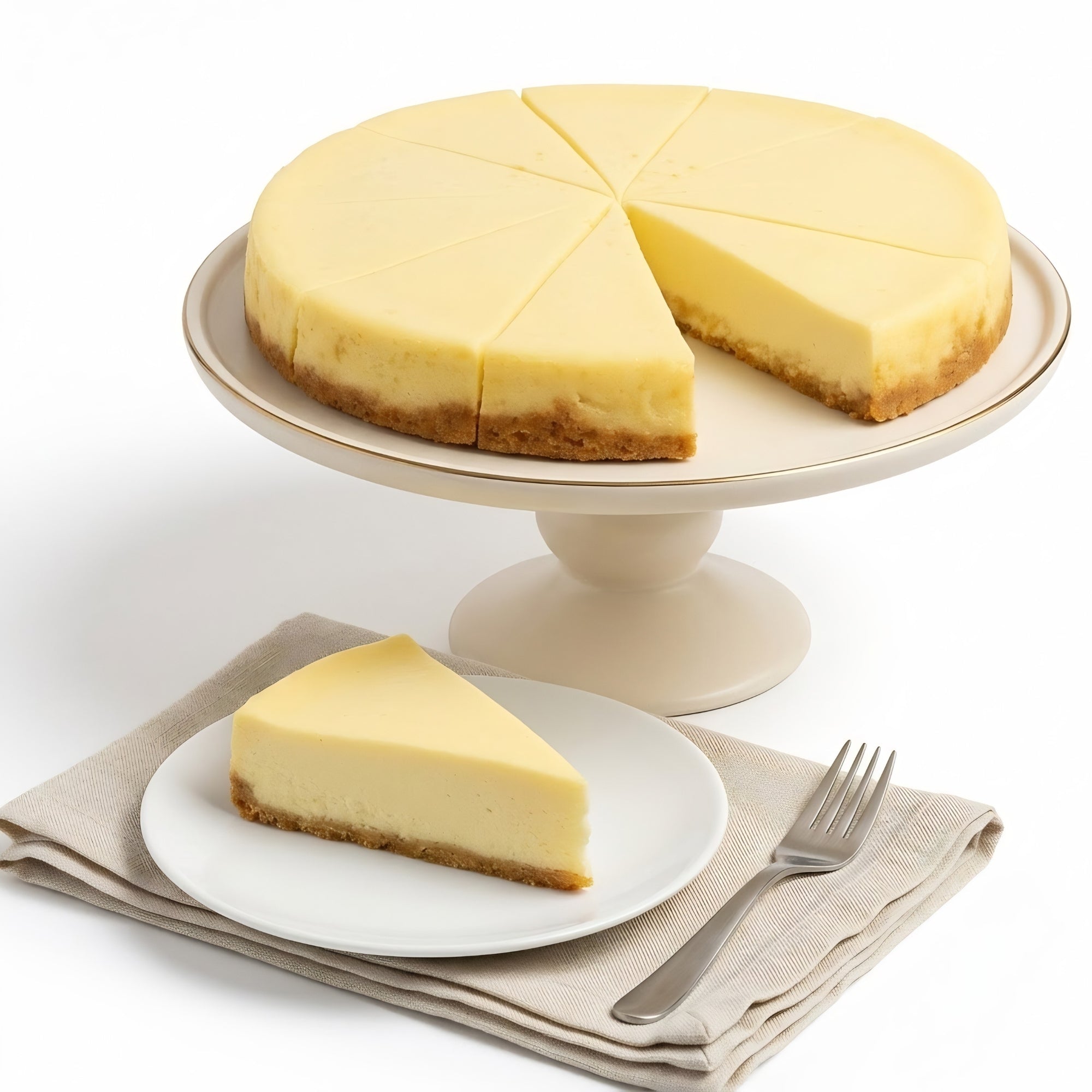 Andy Anand Sugar-Free & Gluten-Free New York Cheesecake, 9-Inch, 2 lb – Diabetic-Friendly, Real California Cream Cheese, Birthday Gift Box