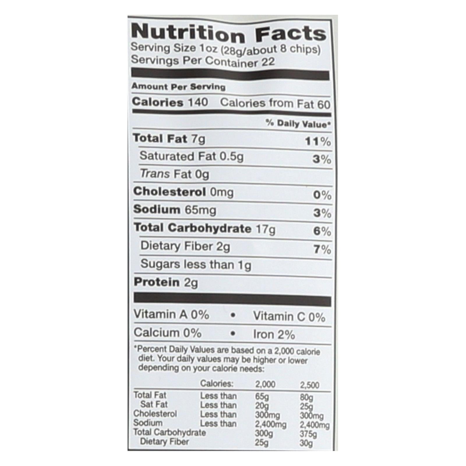Garden of Eatin' Blue Corn Tortilla Chips, 22 Oz Pack of 10