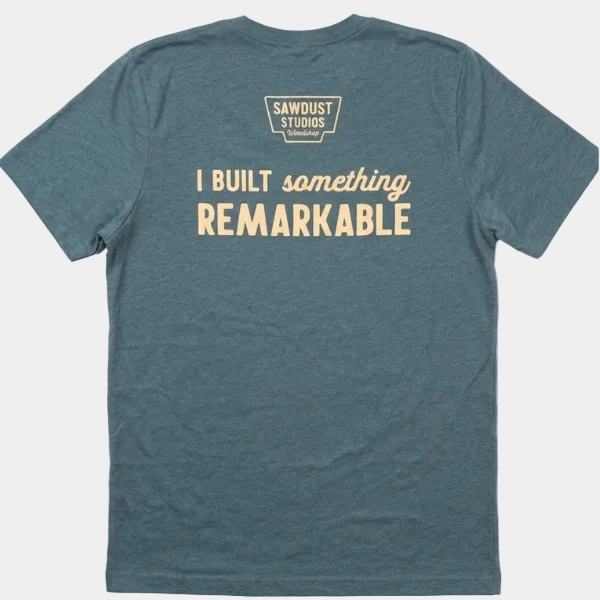 Sawdust Remarkable T-Shirt Smoke