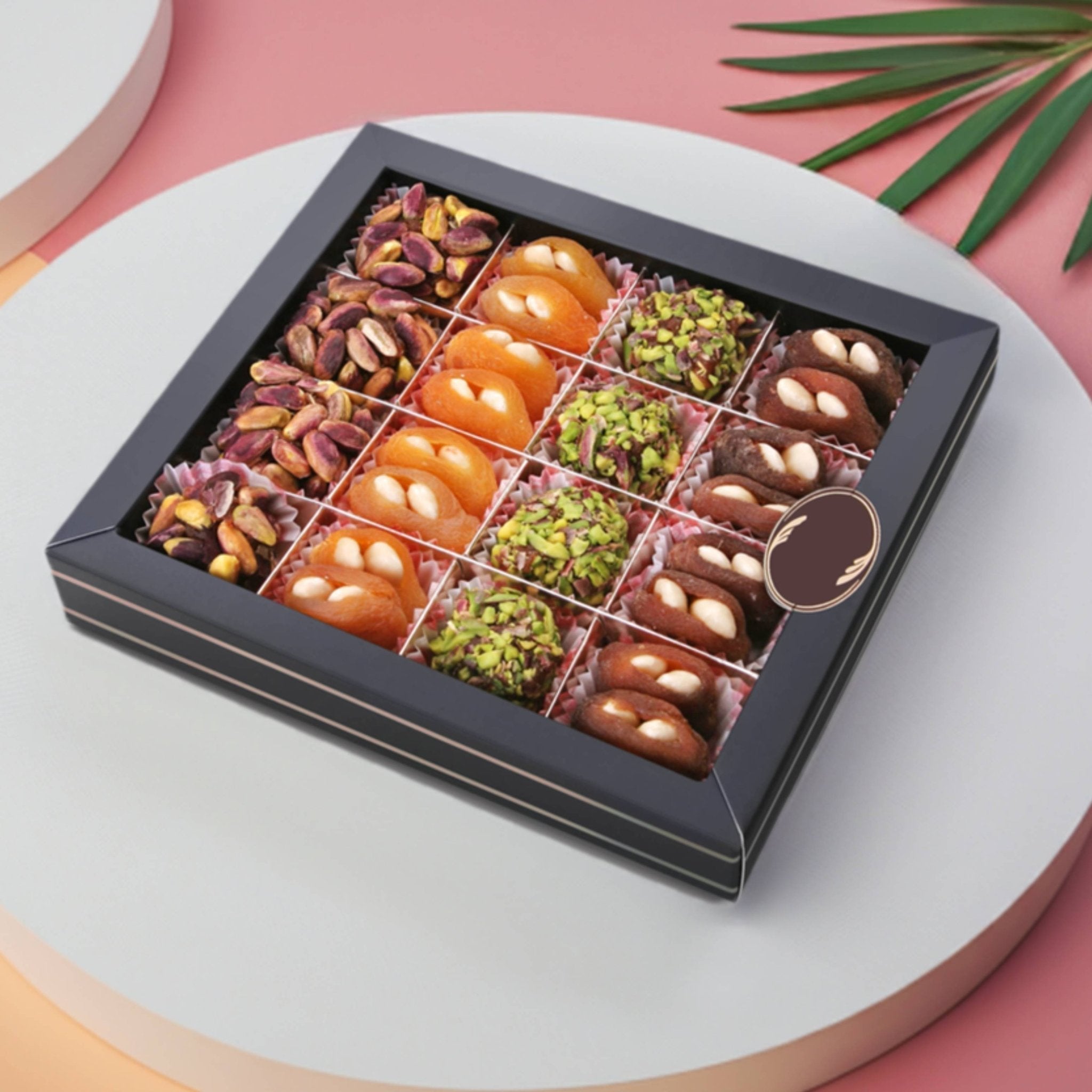 Andy Anand Chocolate Truffles with Natural Dates, 24 pc, 10.5 oz – No Sugar Added, Vegan-Friendly, Gourmet Birthday & Holiday Gift Box