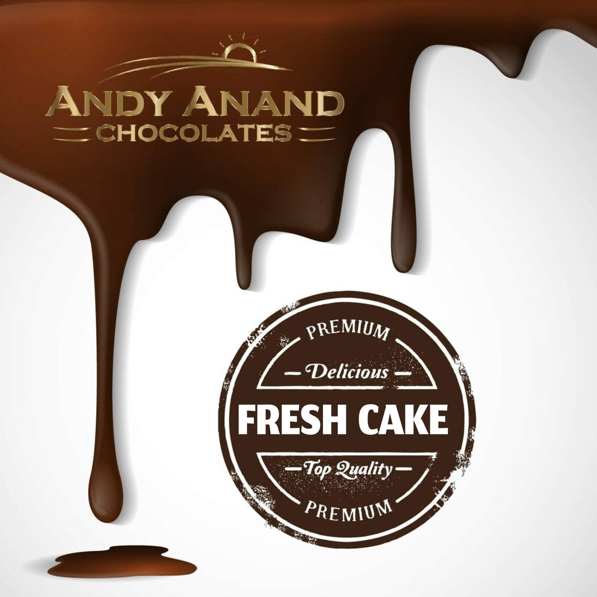 Andy Anand Sugar-Free Keto Fruit Cake, 9-Inch, 2 lb – Low-Carb, Delicious & Decadent, Perfect for Diabetics & Keto Diet Birthday Gift Box
