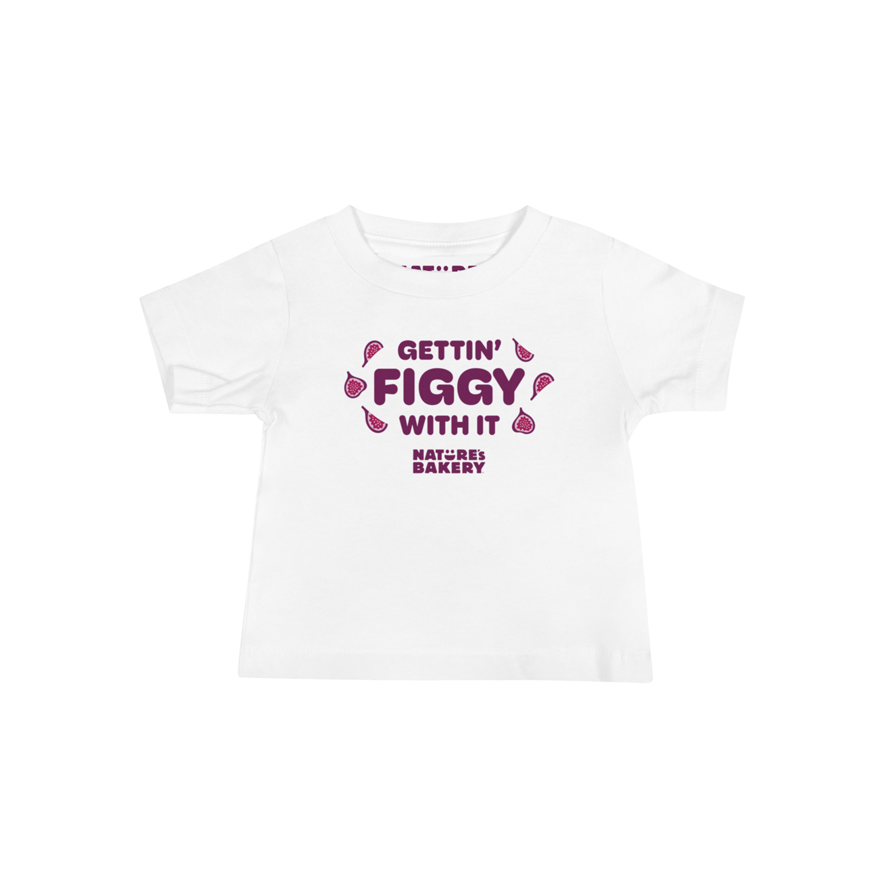 Getting Figgy With It Infant T-Shirt - White