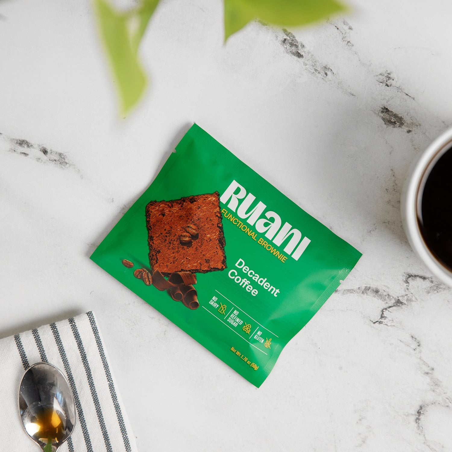 6 pack Decadent Coffee Brownie