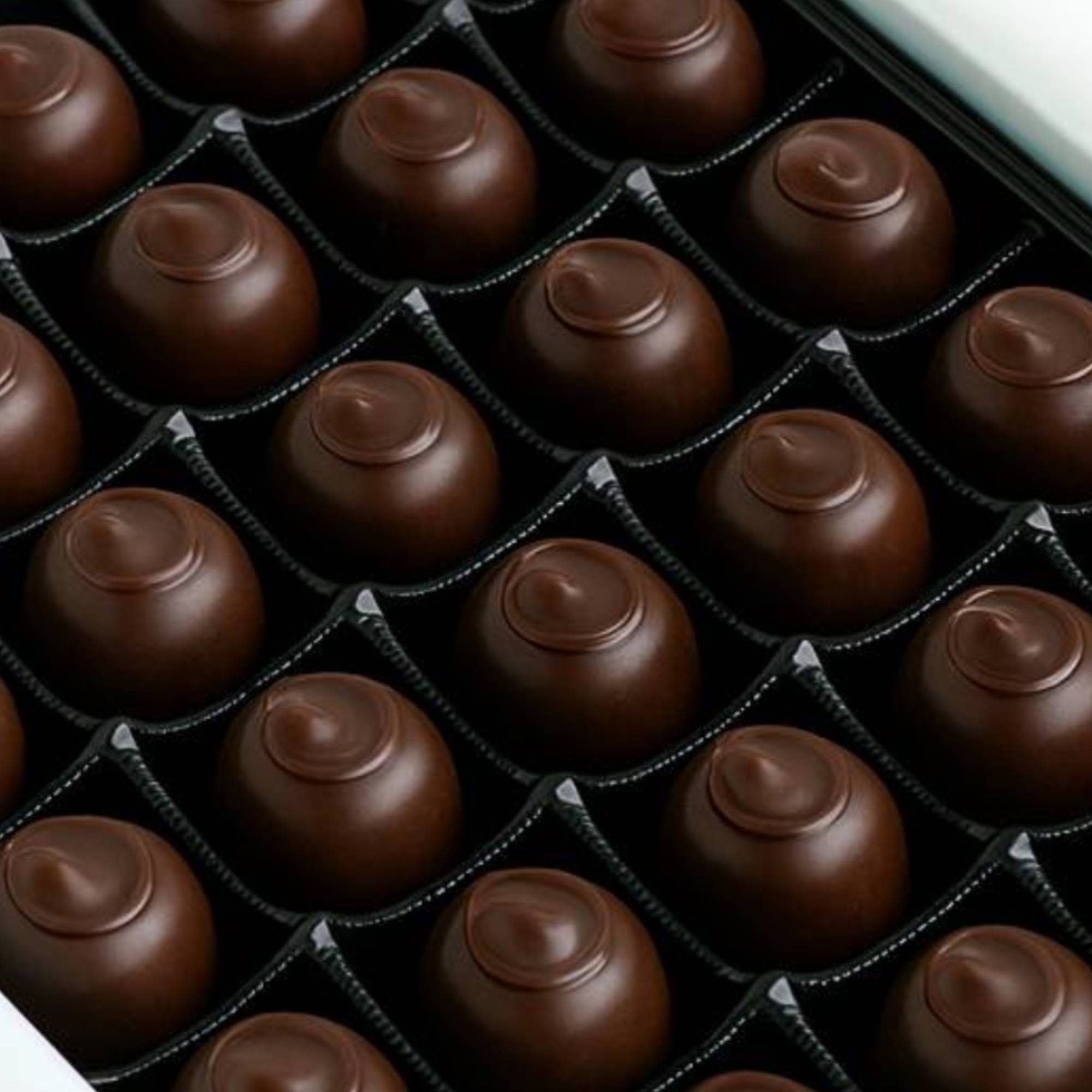 Andy Anand Sugar-Free Belgian Dark Chocolate Cherry Cordials, 25 pc – Plant-Based, Liquid Center, Diabetic-Friendly, Birthday Gift Box