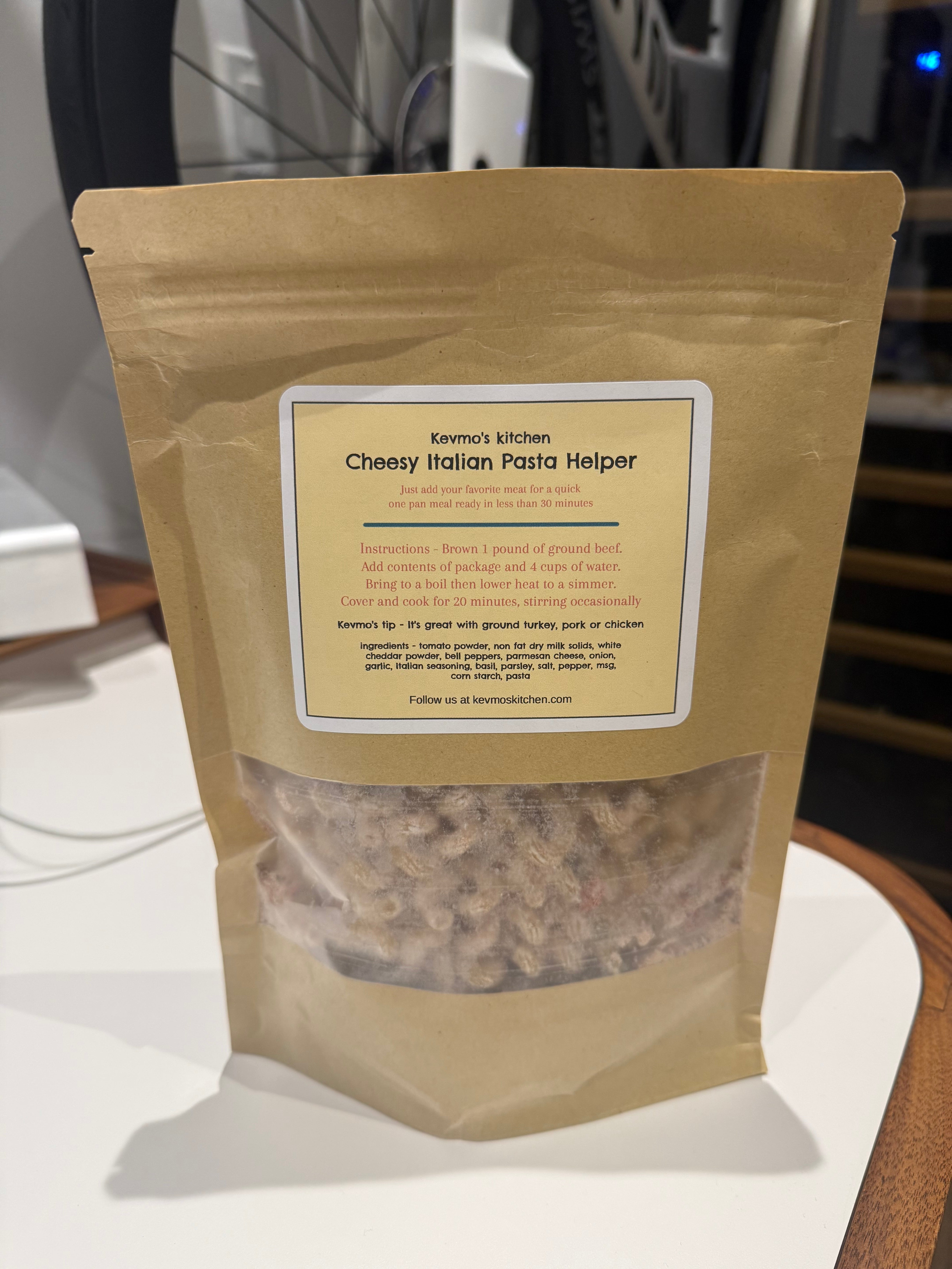 Kevmo's Cheesy Italian Pasta