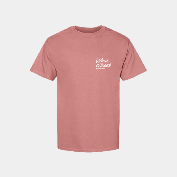 Kevmo's "What A Treat" Wordmark Short-Sleeve T-Shirt