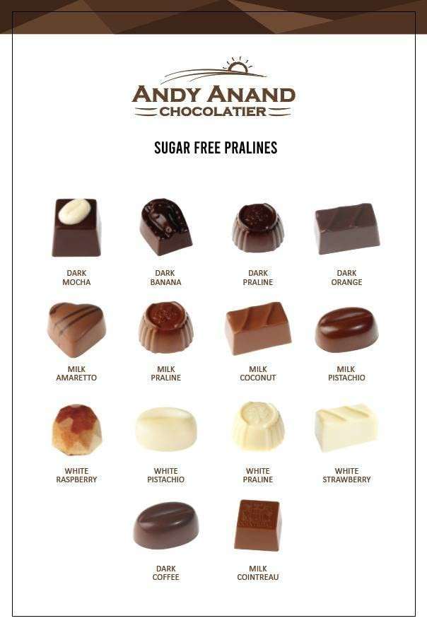 Andy Anand Sugar-Free Belgian Chocolate Truffles, 25 pc – Handmade, Stevia Sweetened, Diabetic-Friendly Gift for Women, Birthday & Holiday