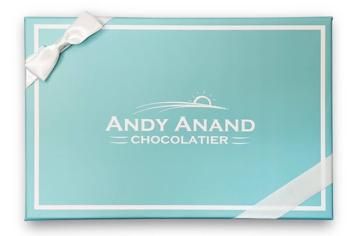 Andy Anand Vegan Holland Mints, 2 lb – 60% Belgian Dark Chocolate, Pure Peppermint Oil, Gluten-Free, Birthday & Holiday Gourmet Gift Box